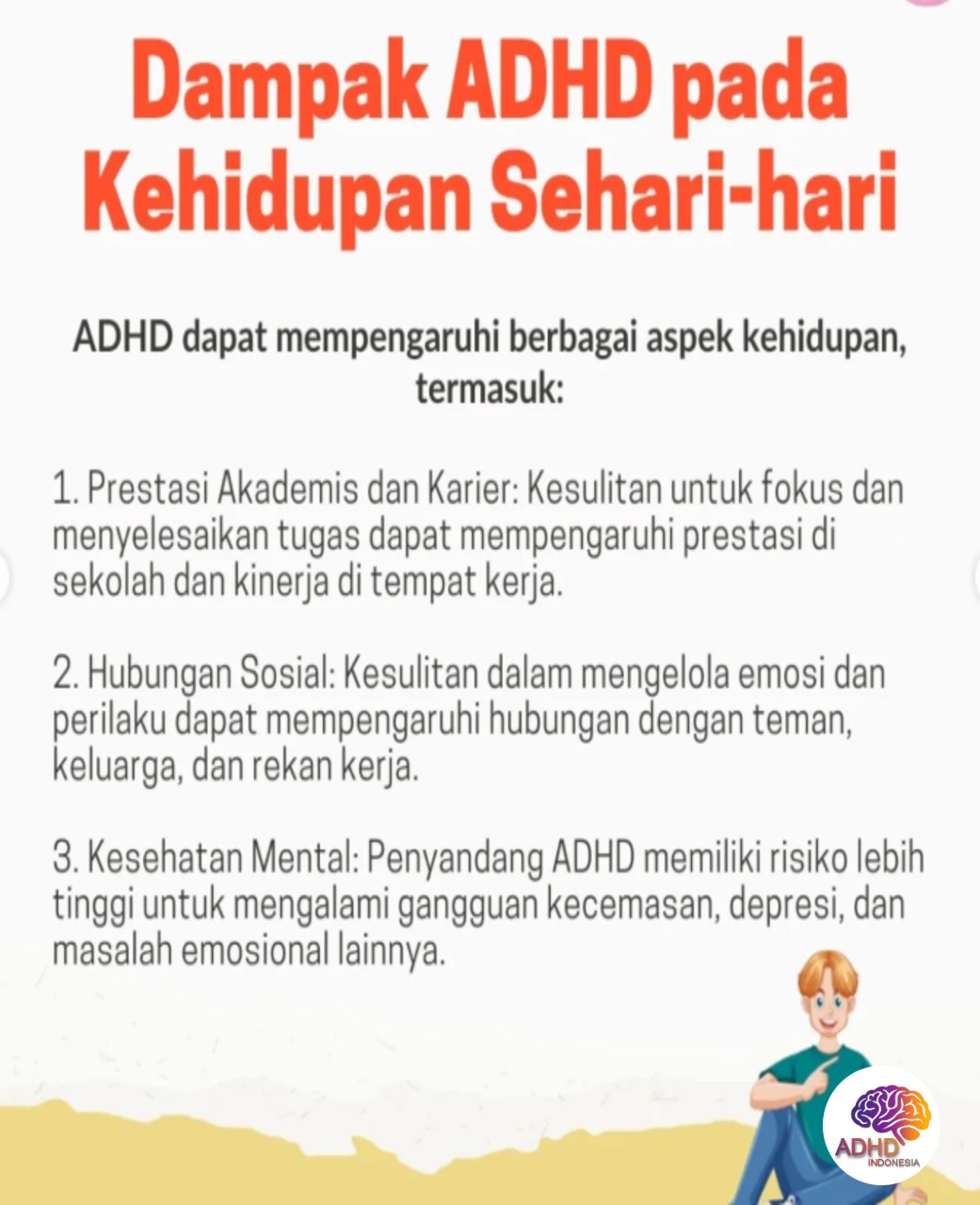 ADHD dan Hubungan Sosial Anak di Lingkungan Sekolah di Kota Kupang